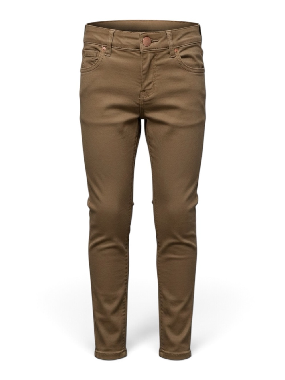 Jordache Girls High Rise Skinny Jeans 16 Khaki NWT